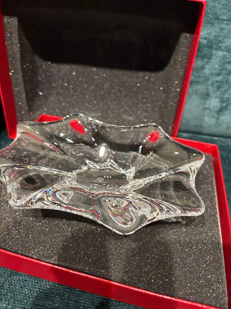 Baccarat キャディックス　灰皿　小物入れ　新品未使用