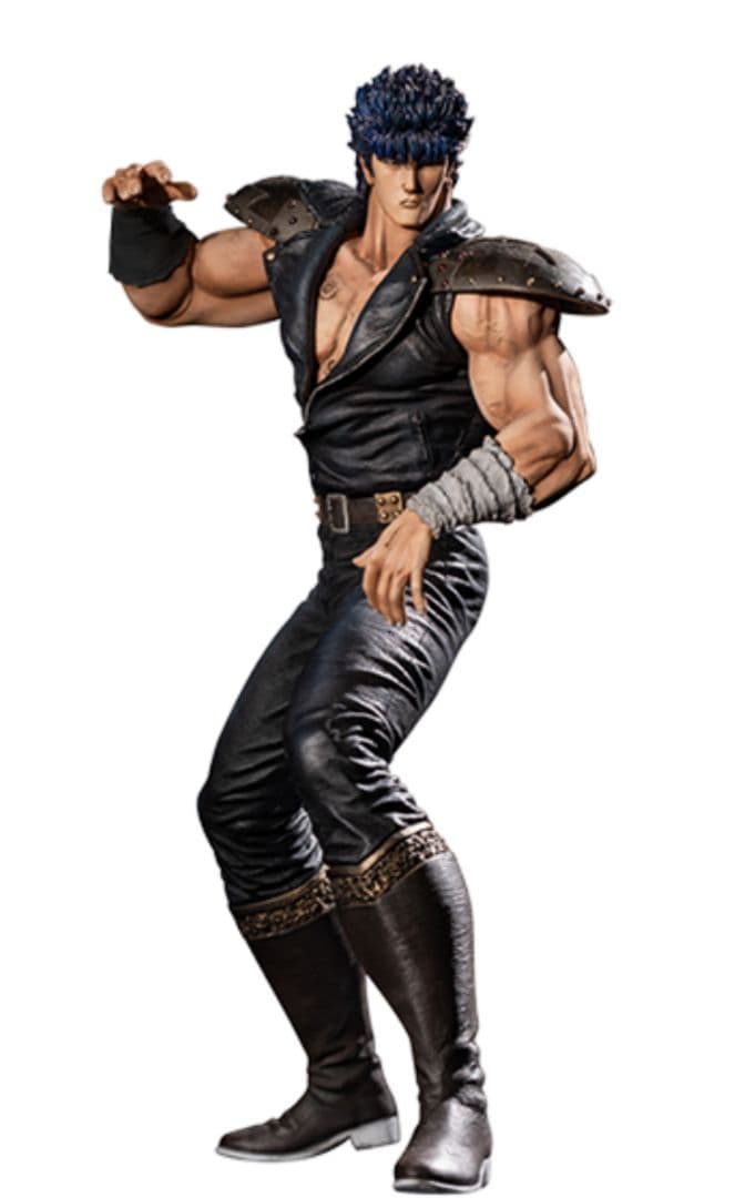 北斗の拳 フィギュア　ケンシロウ　レザージャケットver PVCマテリアル製