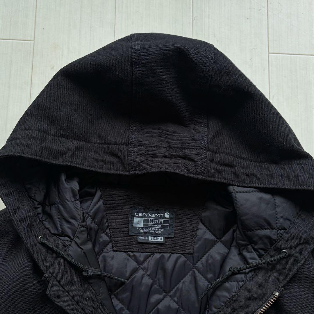 Carhartt アクティブジャケット　ブラック　Lサイズ美品