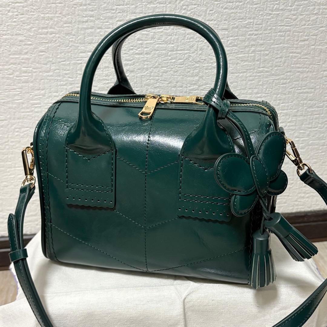 ANNA SUI ポワロ2wayハンドバッグ