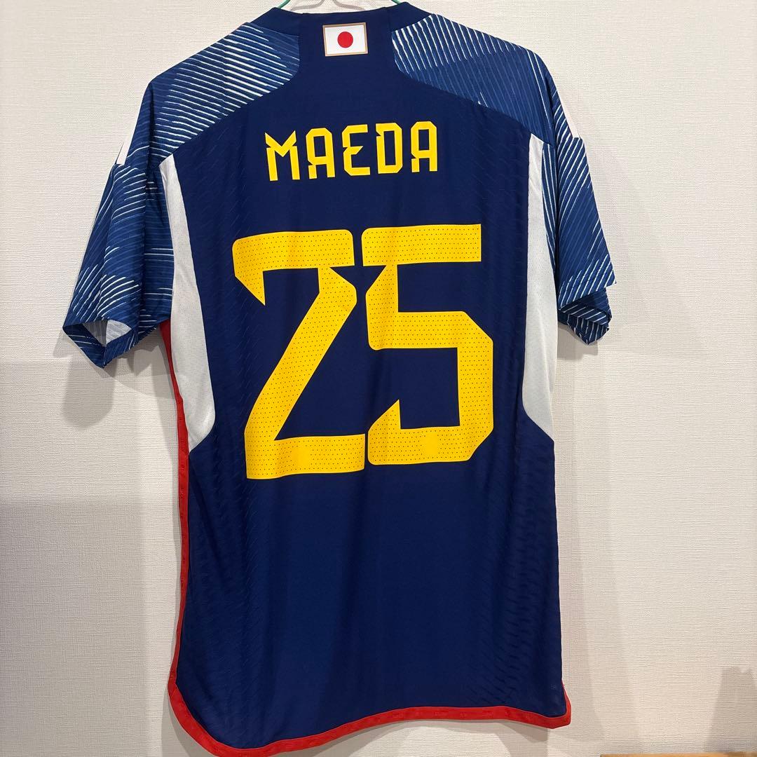 サッカー日本代表　25番　前田大然選手ユニフォーム(2022FIFA W杯)