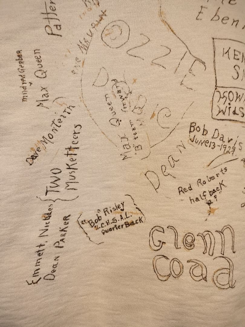 nico【ほぼ未使用】デニム&ダンガリー 02 落書き FITH