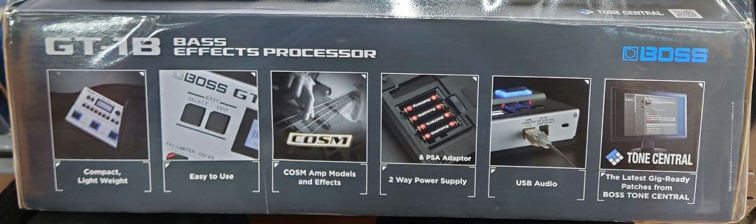 ■■【箱・電源AC付】BOSS GT-1B ベースエフェクトプロセッサー『美品』