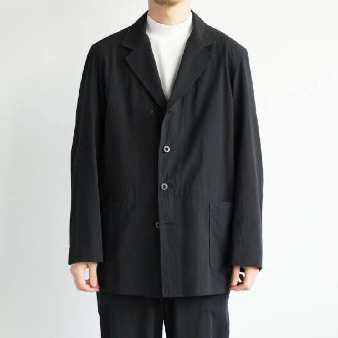メンズ　アウター　ジャケット　ブラック　薄手　22ss