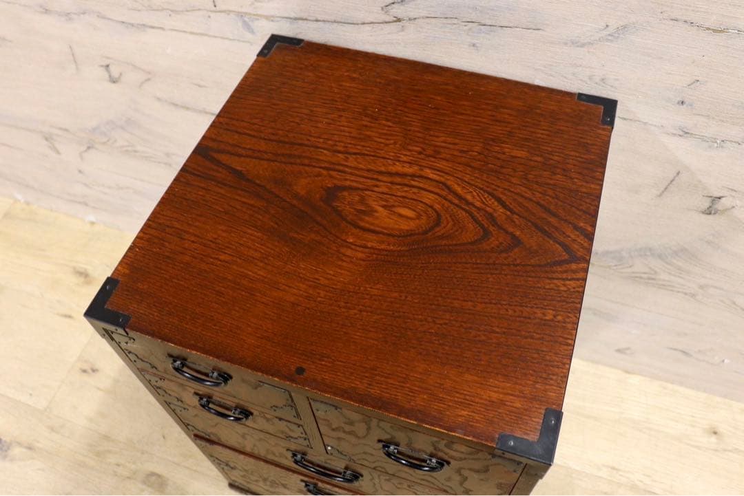 GMIK202○木製 小物入れ 引き出し 収納 アンティーク ヴィンテージ レト