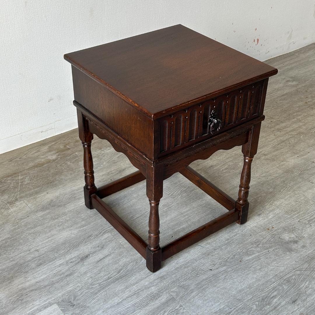 イギリス アンティーク 家具 サイドテーブル 1940年頃 722A