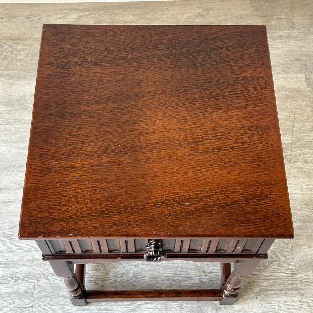 イギリス アンティーク 家具 サイドテーブル 1940年頃 722A