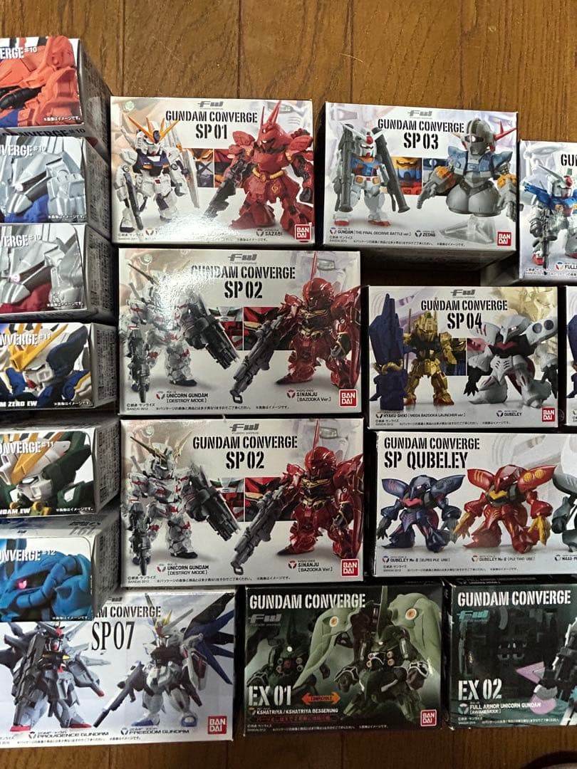 ガンダムコンバージ 未開封 レアセット