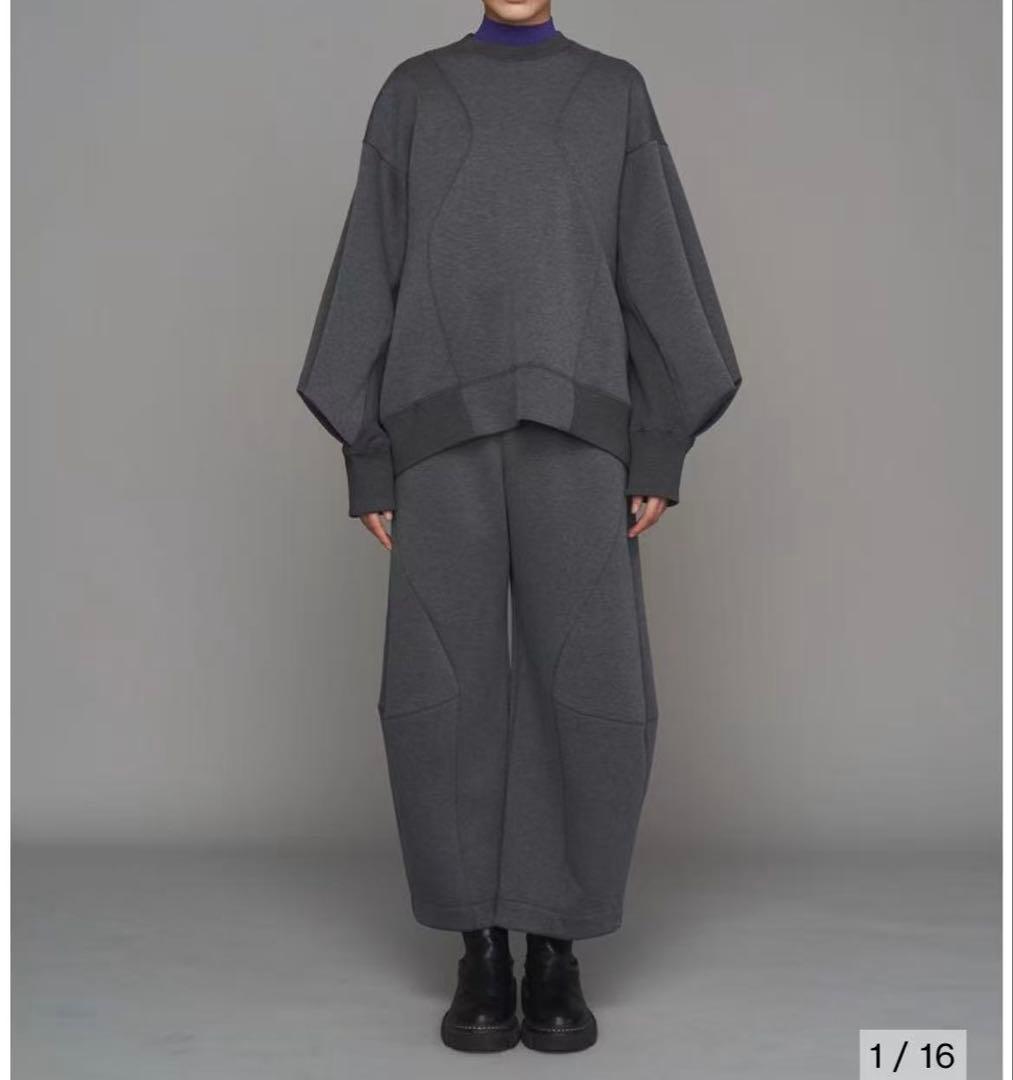 UN3D【新品】ウェーブコクーンパンツサイズ38