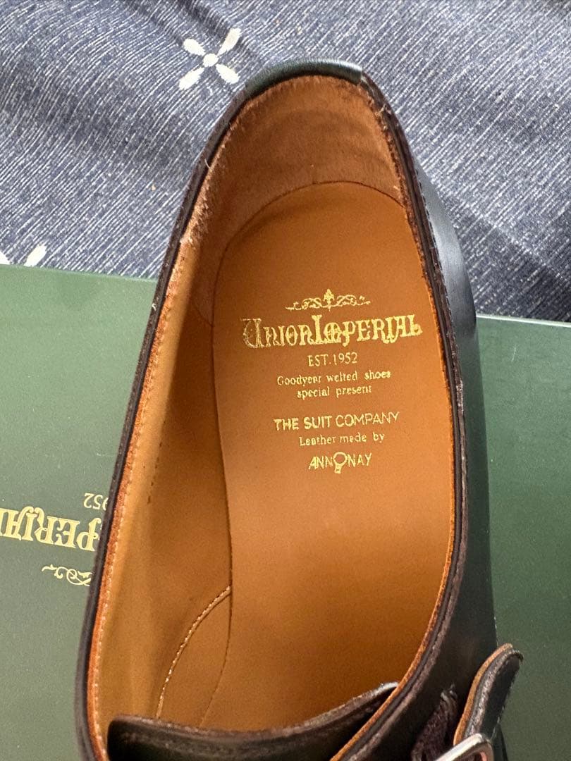 新品未使用Union Imperial KC-010シングルモンク26.5