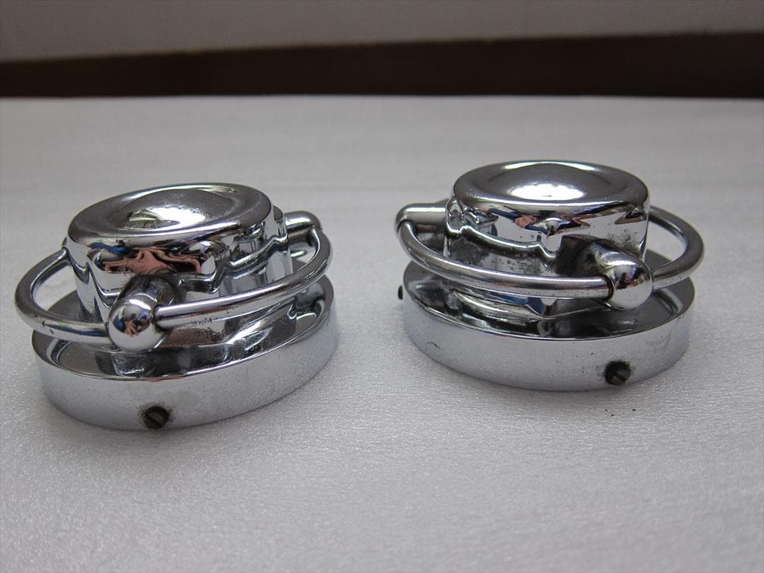 ガソリンタンクキャップカバー　ハーレーショベルFLHで使用してました。サザエ