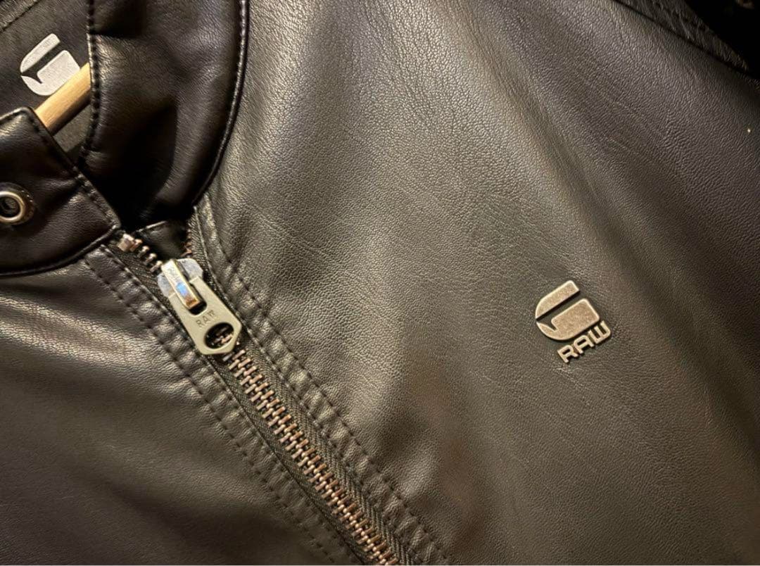 Ｇ-Star Rawシングルライダースジャケット