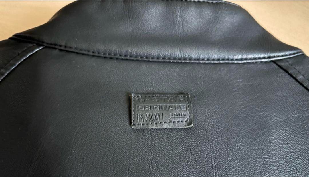 Ｇ-Star Rawシングルライダースジャケット