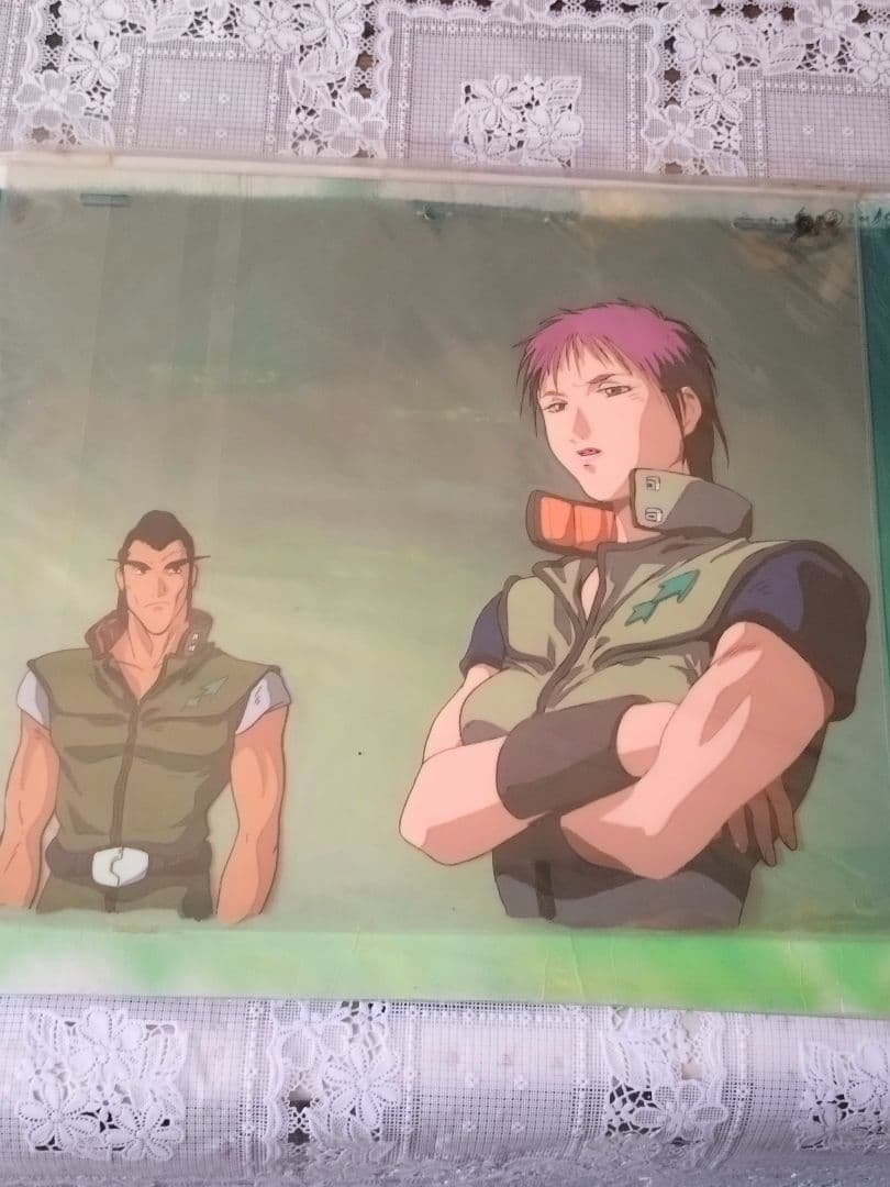 ☆当時物OVA・テッカマンブレードIIダービットセル画背景付き＋ファイル＋おまけ