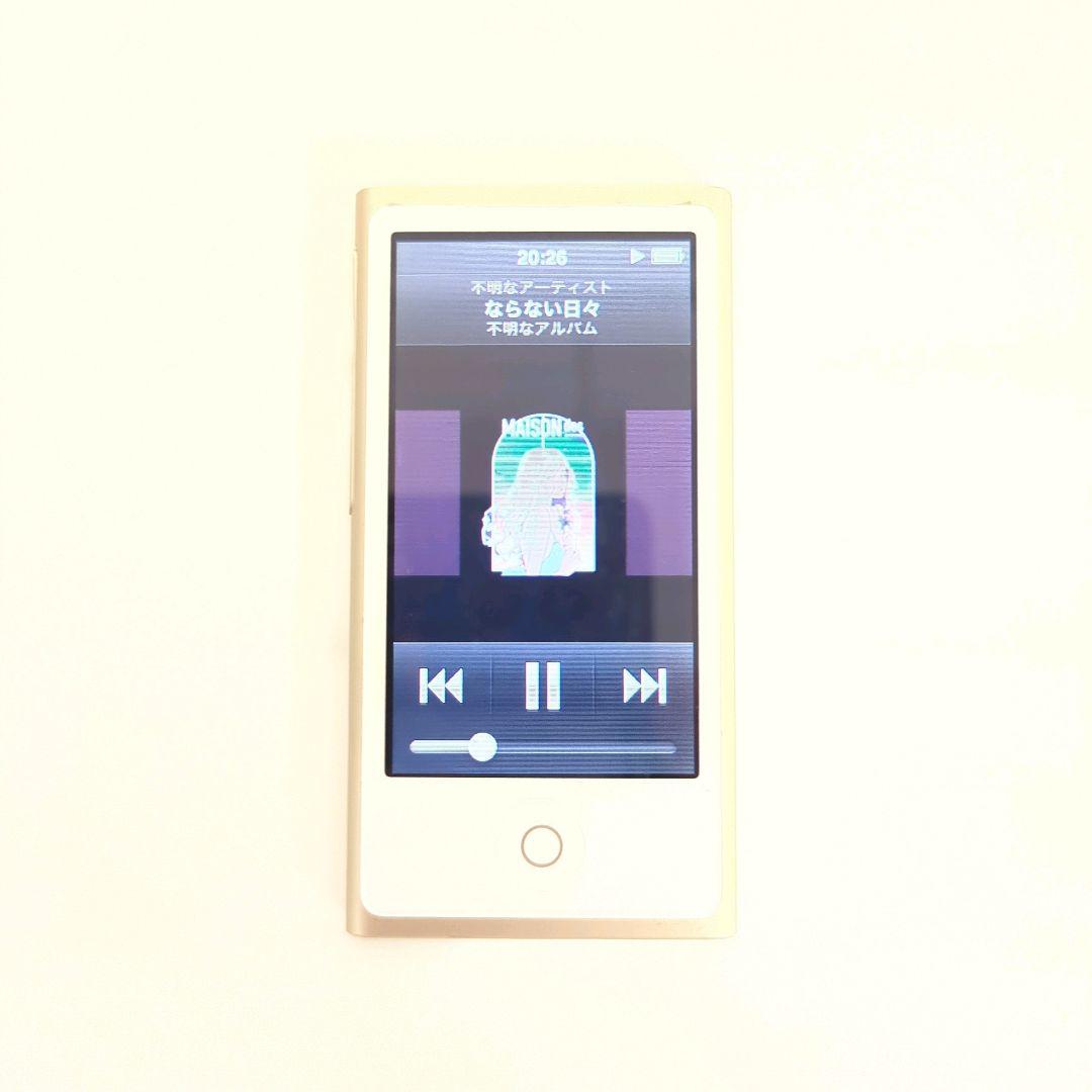 動作確認済み⭐️バッテリー良好⭐️iPod nano 第7世代☄ゴールド