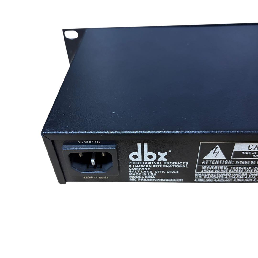 dbx 286A マイクプリアンプ　音響機器　pa機器