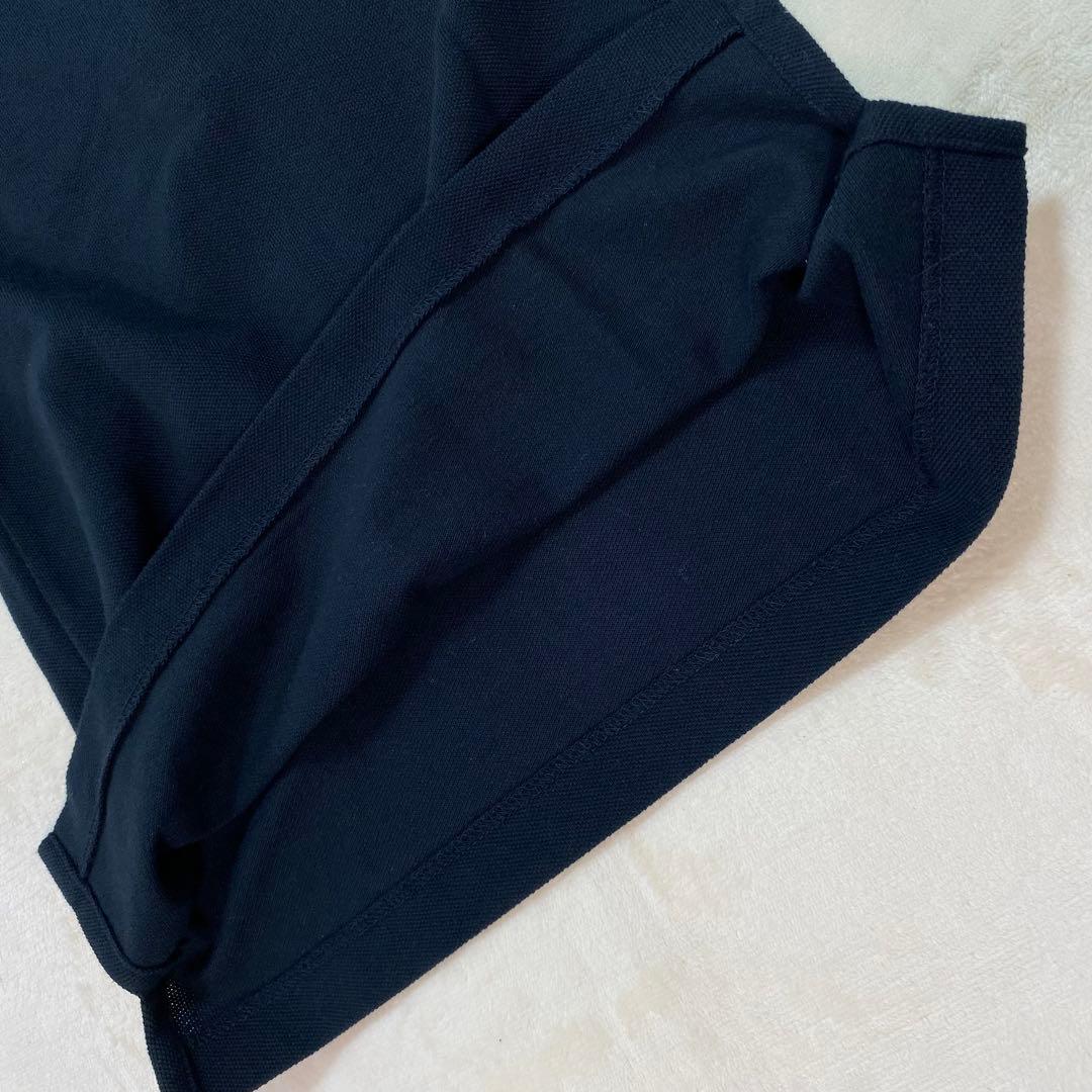 新品 ラルフローレン ポロシャツ ビッグポニー ビーズ刺繍 S ブラック