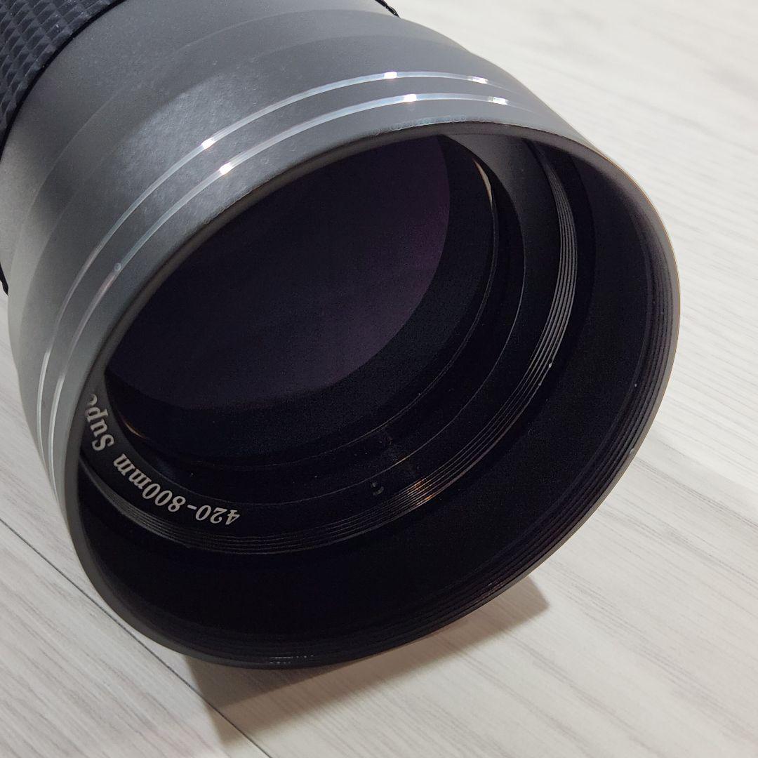 美品 超望遠レンズ キャノン CANON EF マウント 420-800mm ⑤