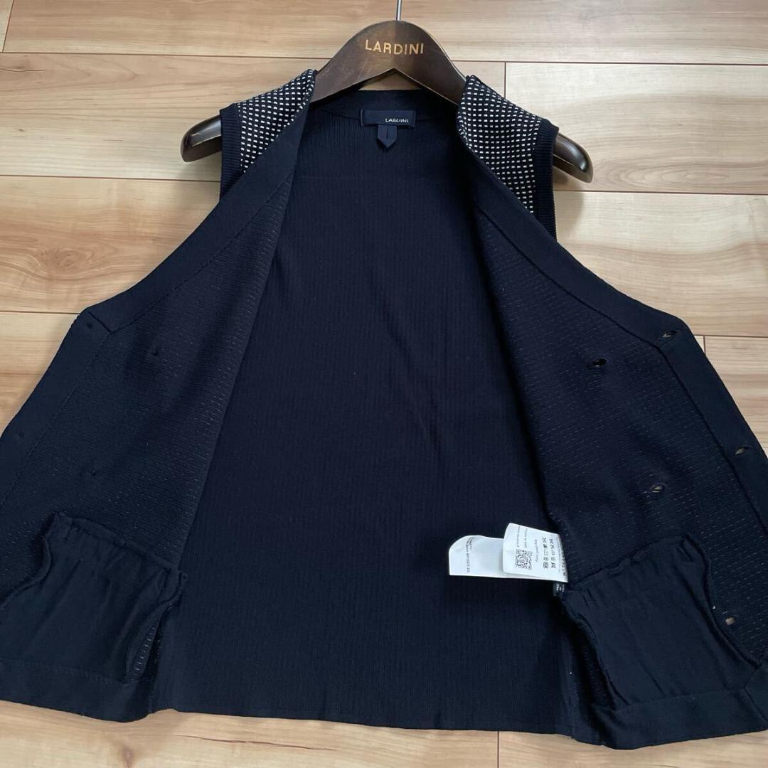 【極美品】LARDINI ラルディーニ ニット ダブル ジレ