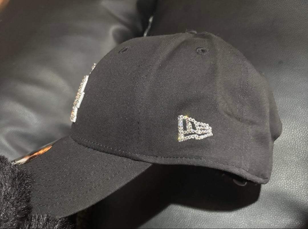 ジュエルキャップ　ニューエラ　9FORTY スワロフスキー　キラキラ　デコ