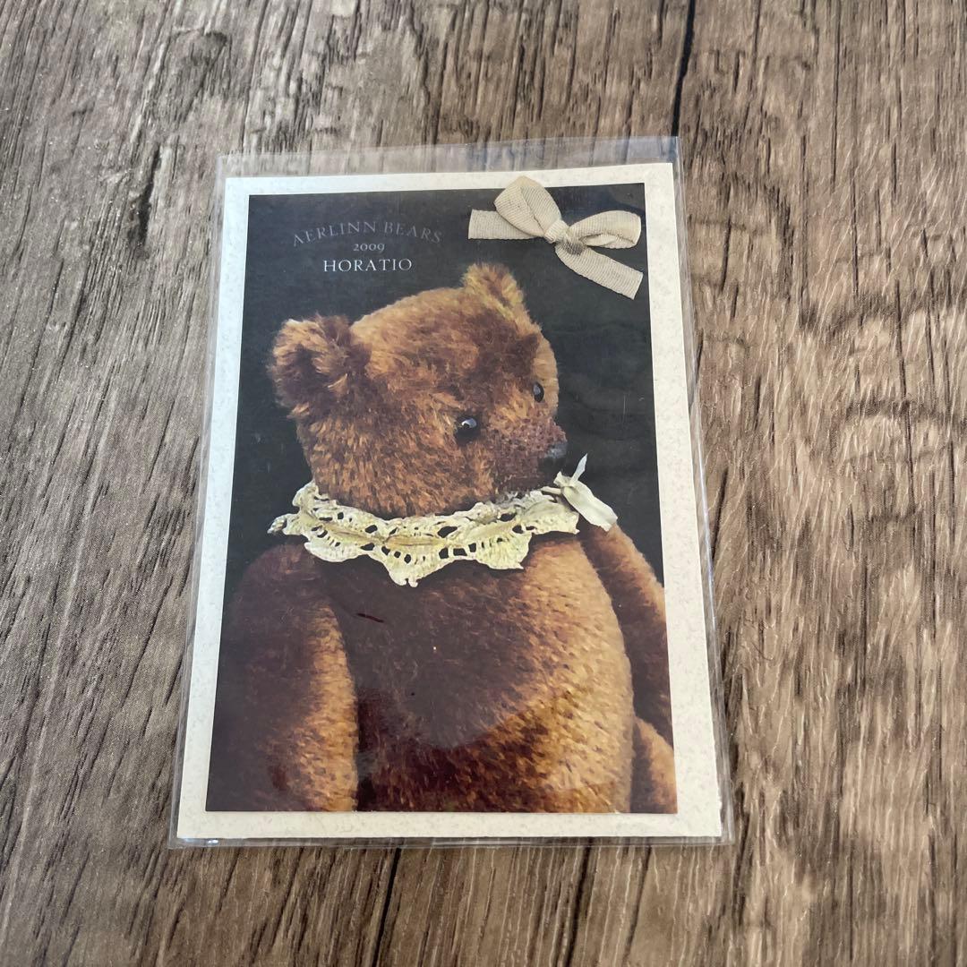 テディベア　Aerlinn Bears 海外作家　18cm アーティストベア