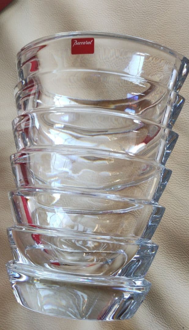 【未使用品】Baccarat バカラ 花瓶 上品なフラワーベース アルルカン