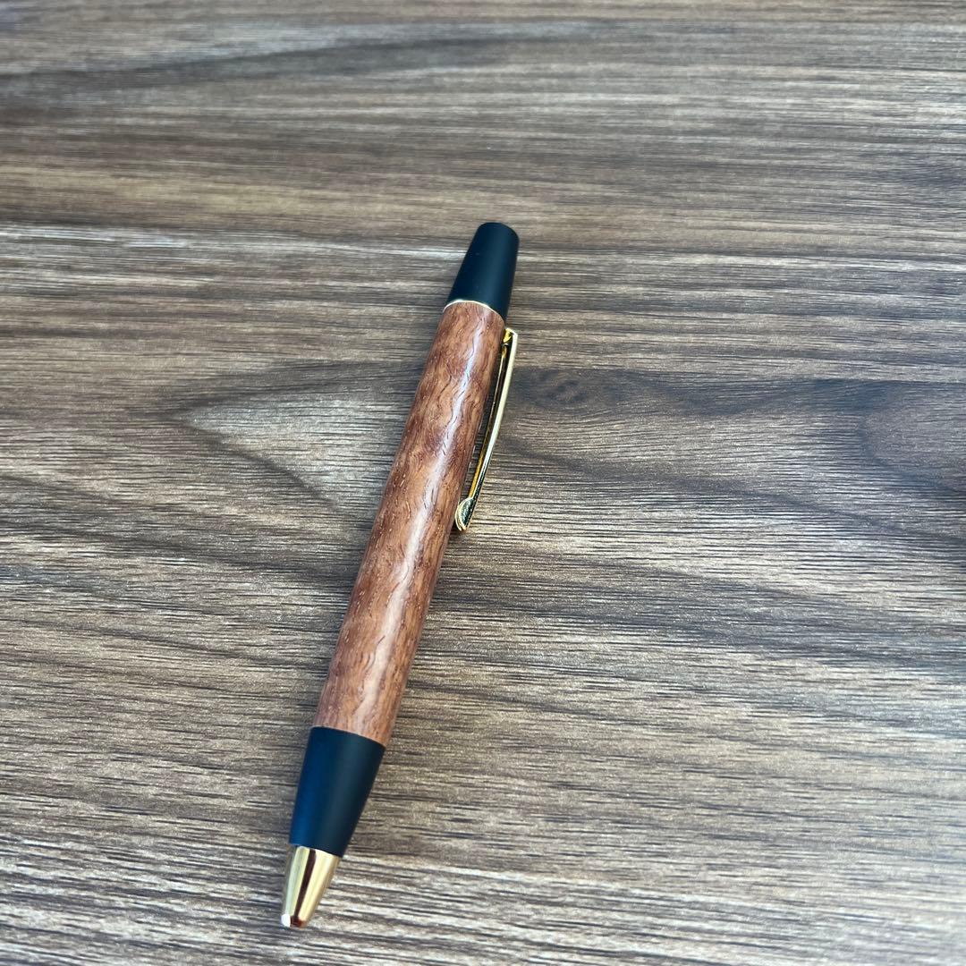野原工芸 ロータリーペン 花梨 虎杢