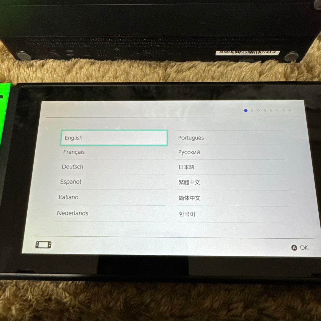 き*り様 Nintendo Switch 本体 ネオンピンク/ネオングリーン