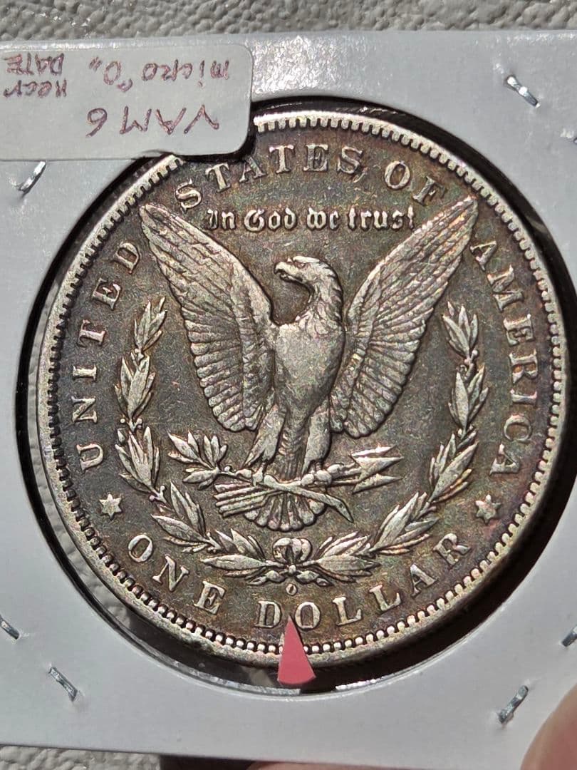 (VAM4&6) アメリカ合衆国　モルガンダラー銀貨　1889 O