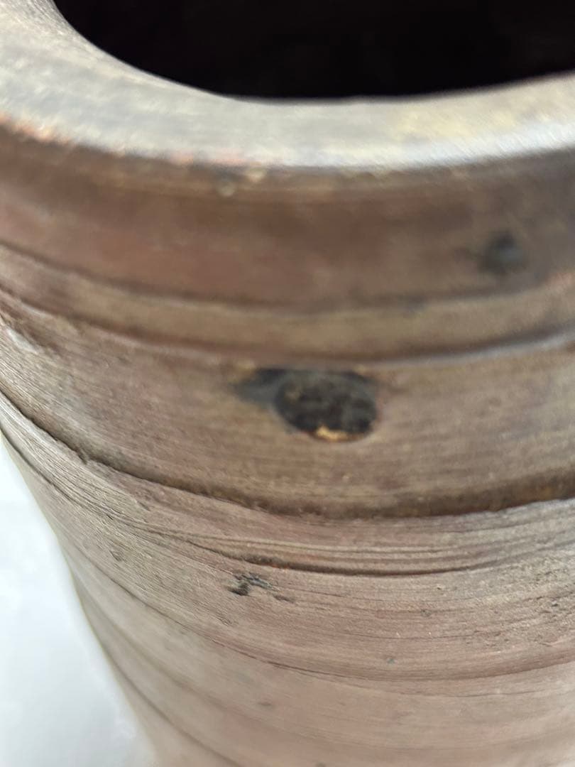 古備前焼　壺　元亀２年刻印