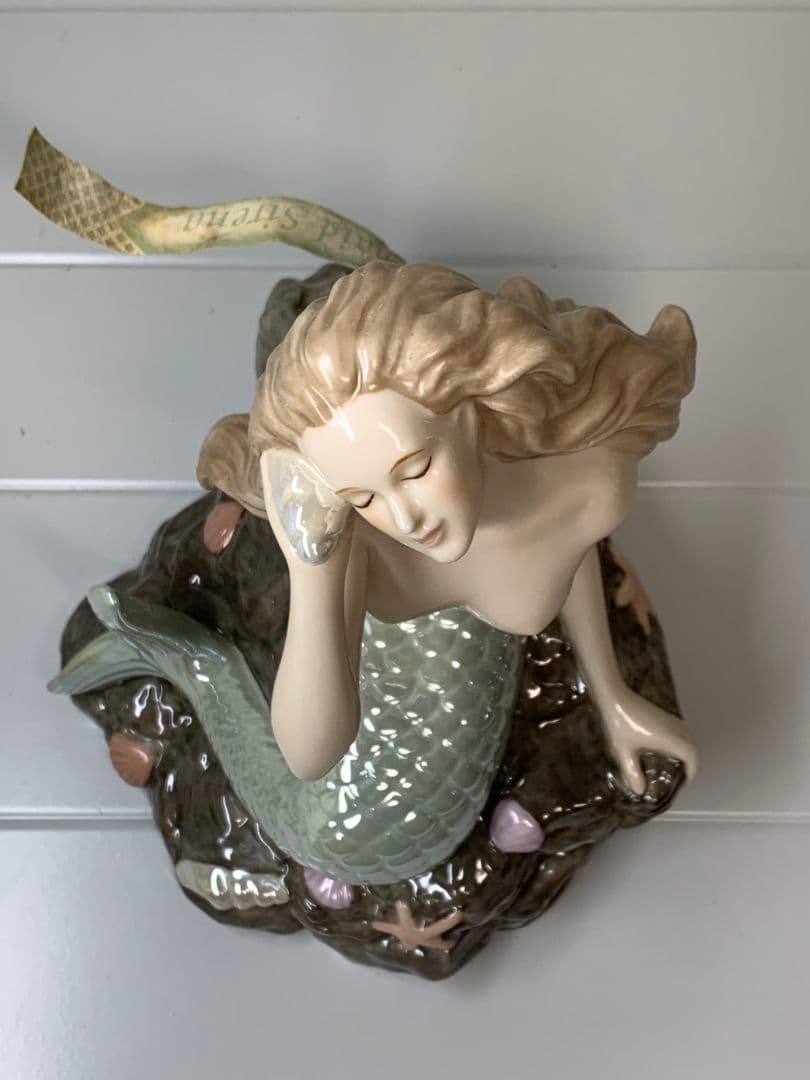 【現状品】ナポレオン ブランデー シレーナ 人魚 陶器ボトル 古酒