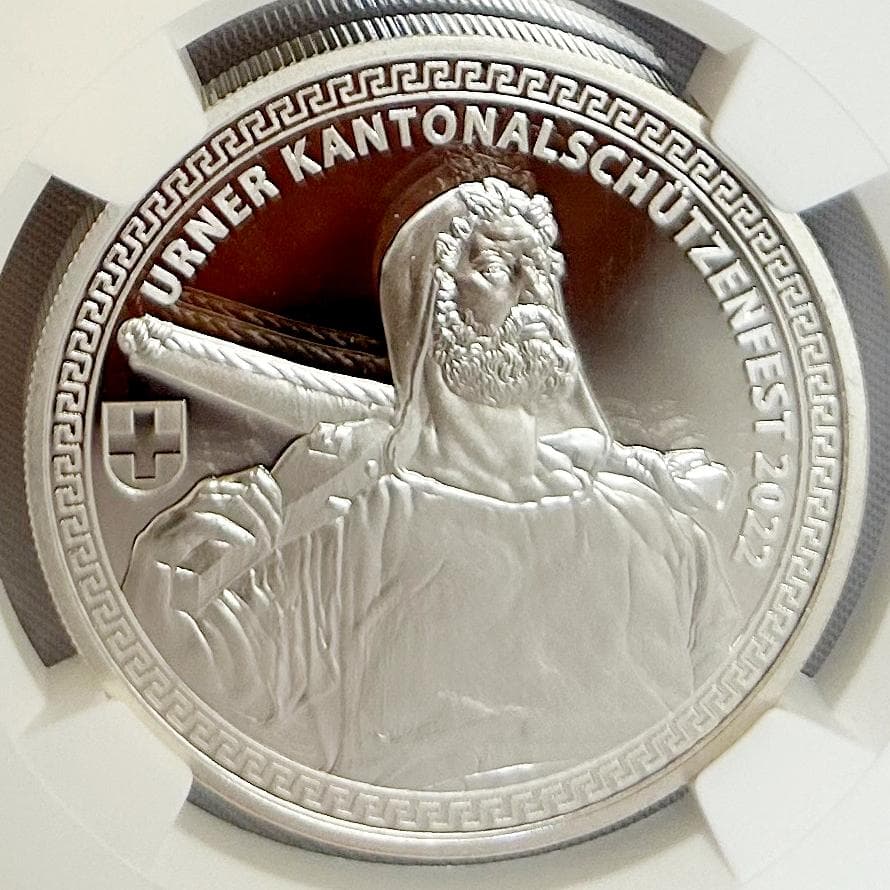 2022年スイス射撃祭NGC PF69ウルトラカメオ5784744-526