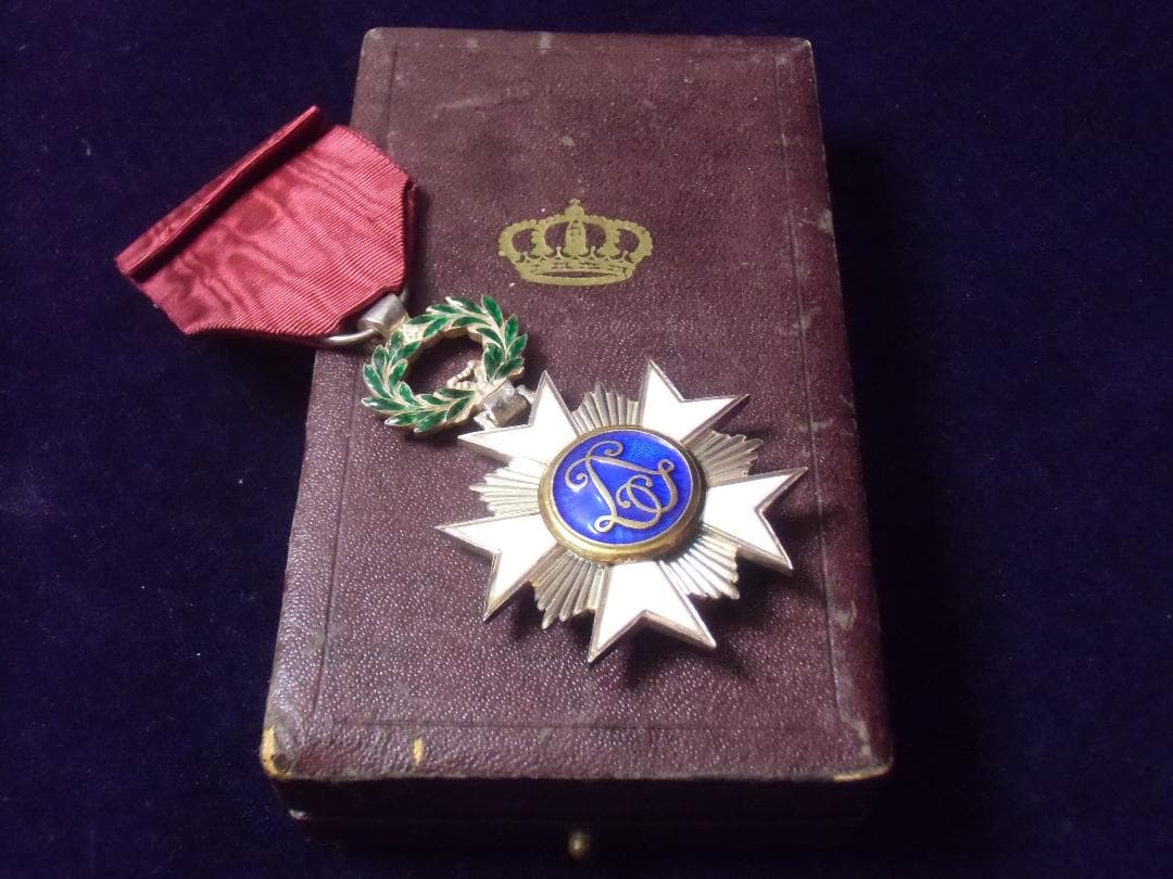 ＢＥベルギー軍＊王冠勲章＊シュバリエ/騎士級（実物）