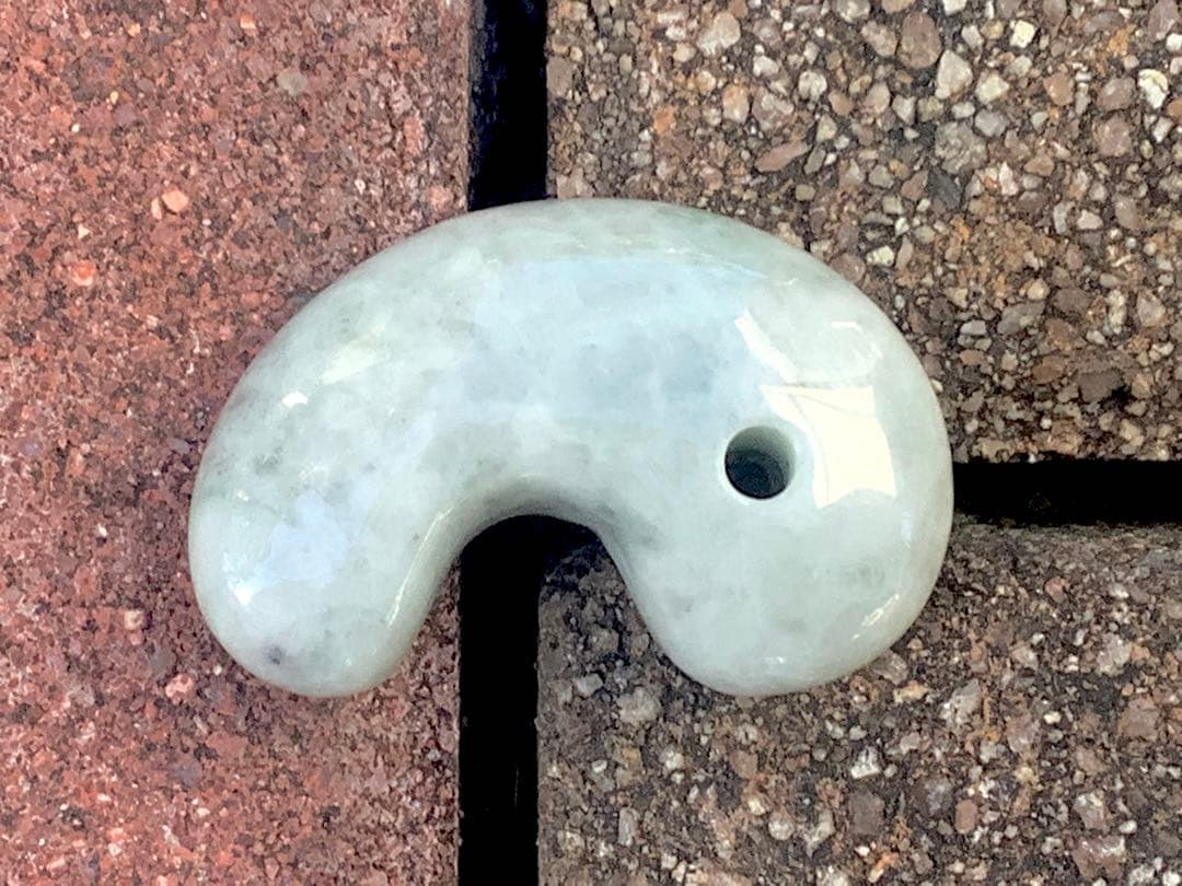 ✳激安‼️特別安価　糸魚川翡翠アイスジェイド*氷肌目　古代からのお守り　機械鑑定付