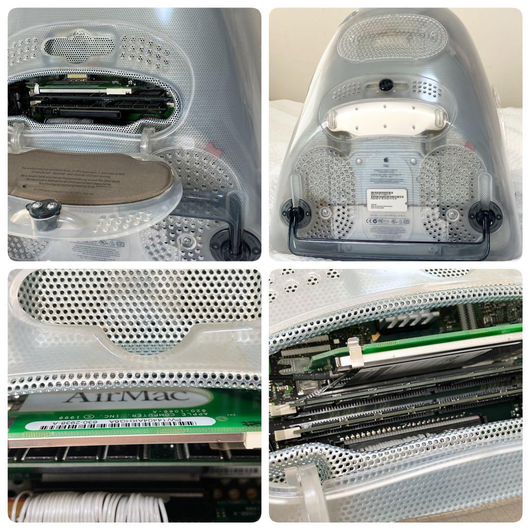 iMac G3 グラファイト600MHz メモリ256MB エアーMac付き