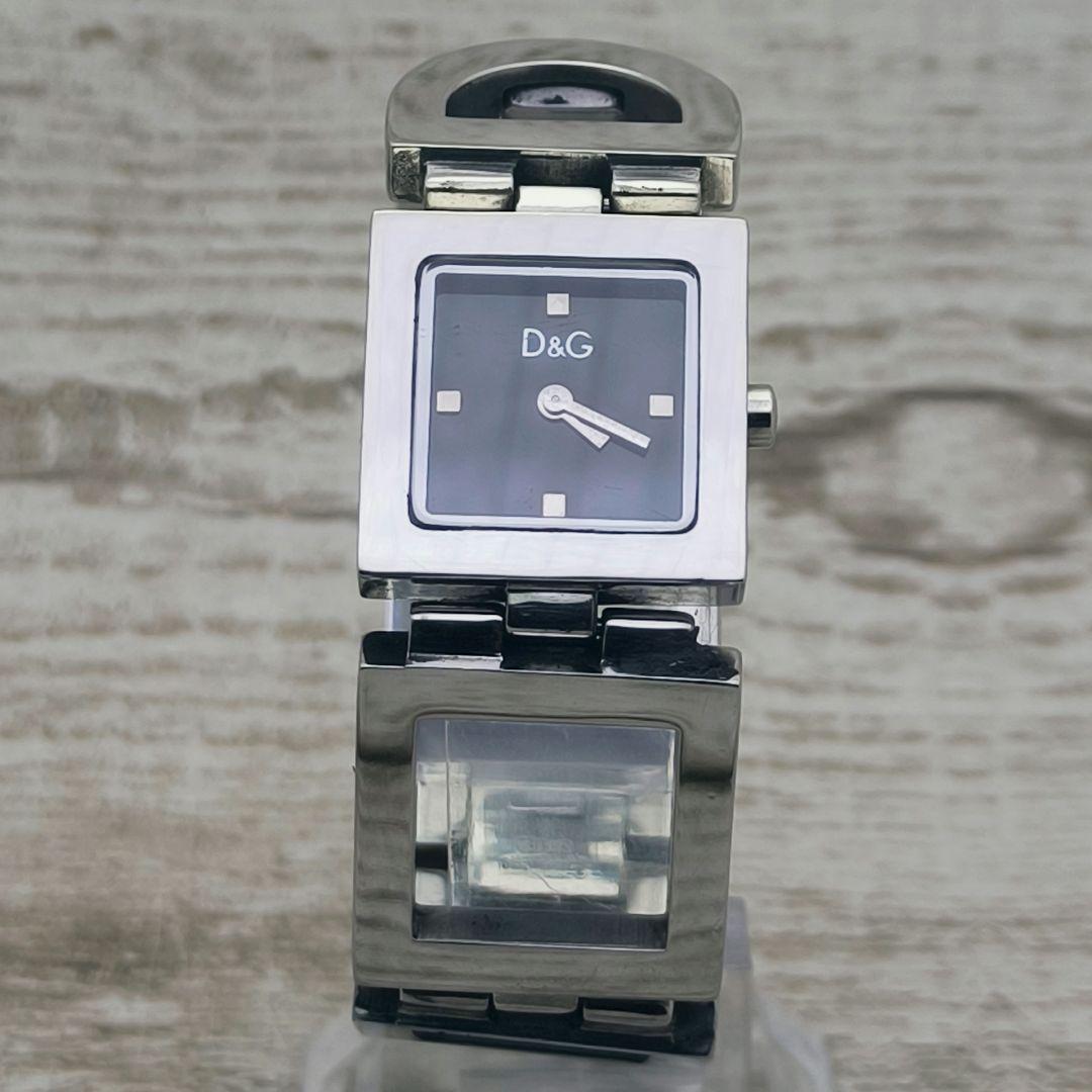 動作品　腕時計　D&G TIME　ドルチェ＆ガッバーナ　シルバー　ブレスレット