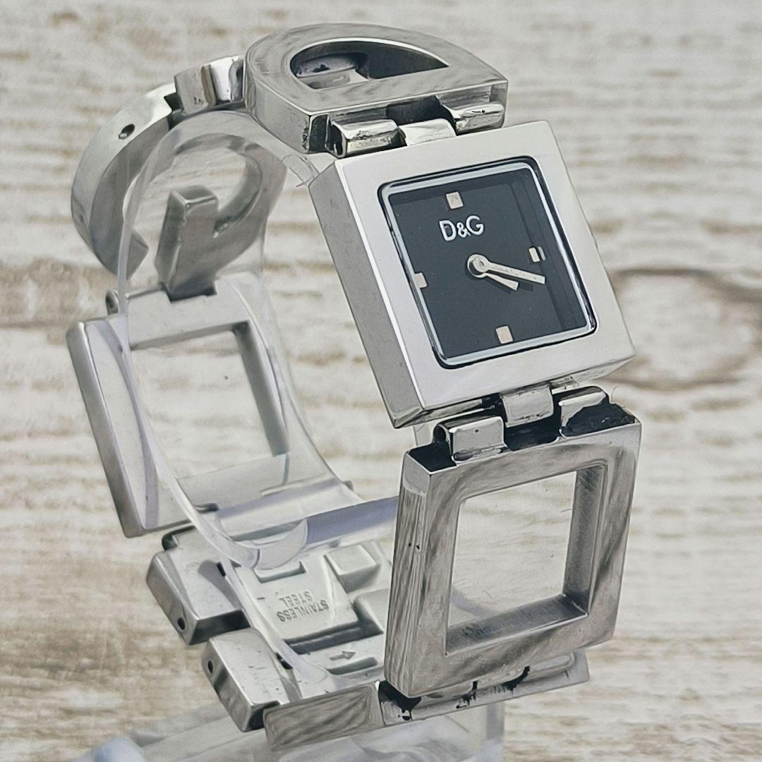 動作品　腕時計　D&G TIME　ドルチェ＆ガッバーナ　シルバー　ブレスレット