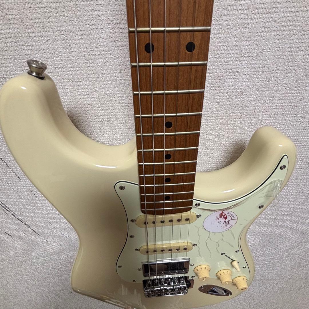 ポ*ン様 バッカス BACCHUS BST-2-RSM/M OWH エレキギター