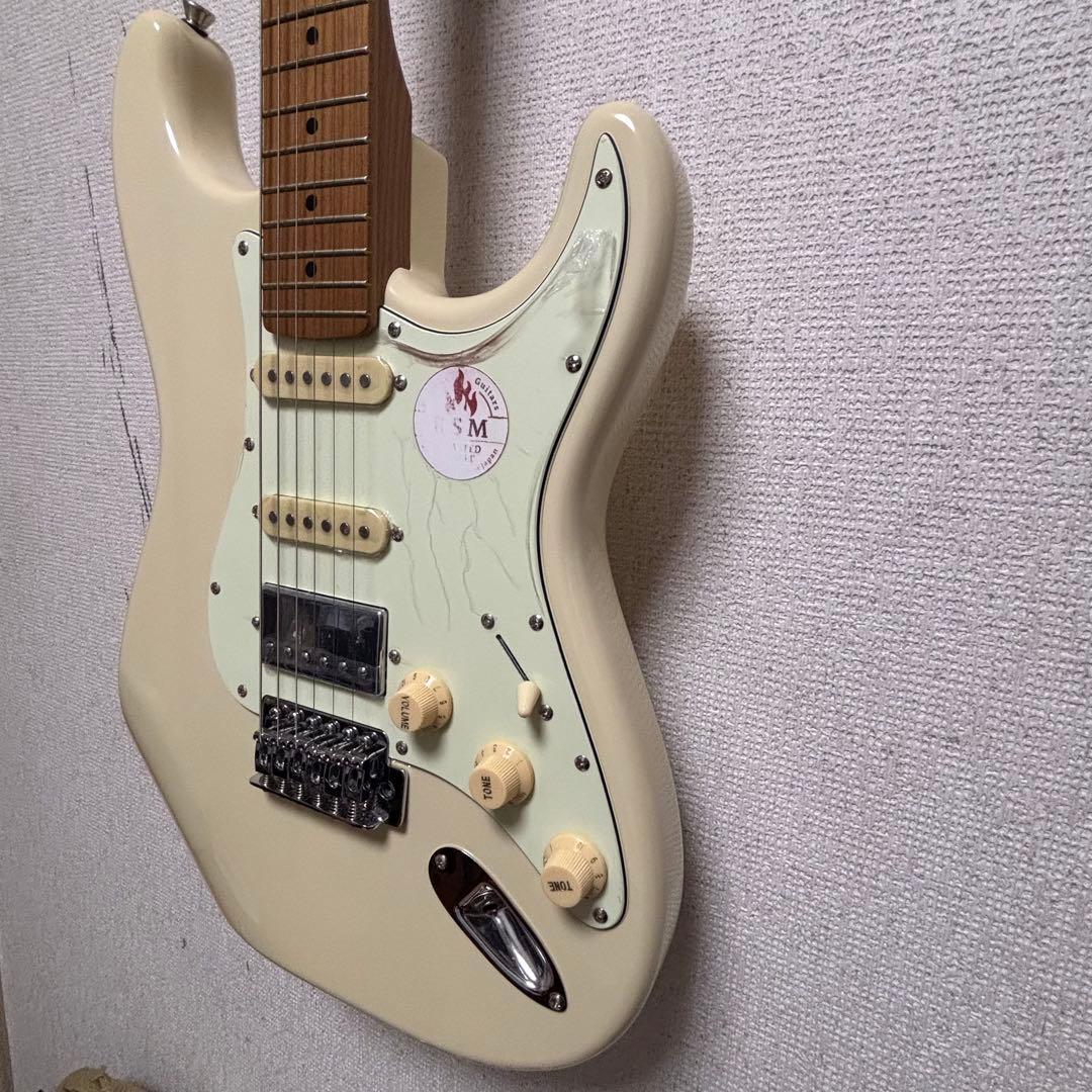 ポ*ン様 バッカス BACCHUS BST-2-RSM/M OWH エレキギター