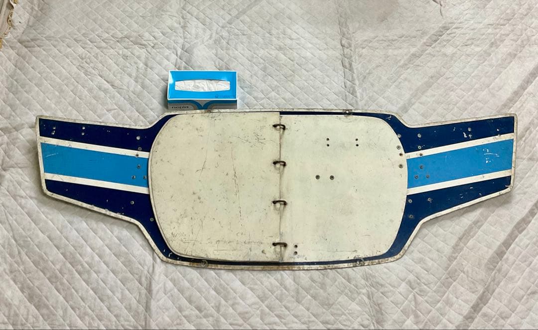 北陸急行 めくり式 ヘッドマーク 羽根つき形状前期型 立山 ゆのくに くずりゅう