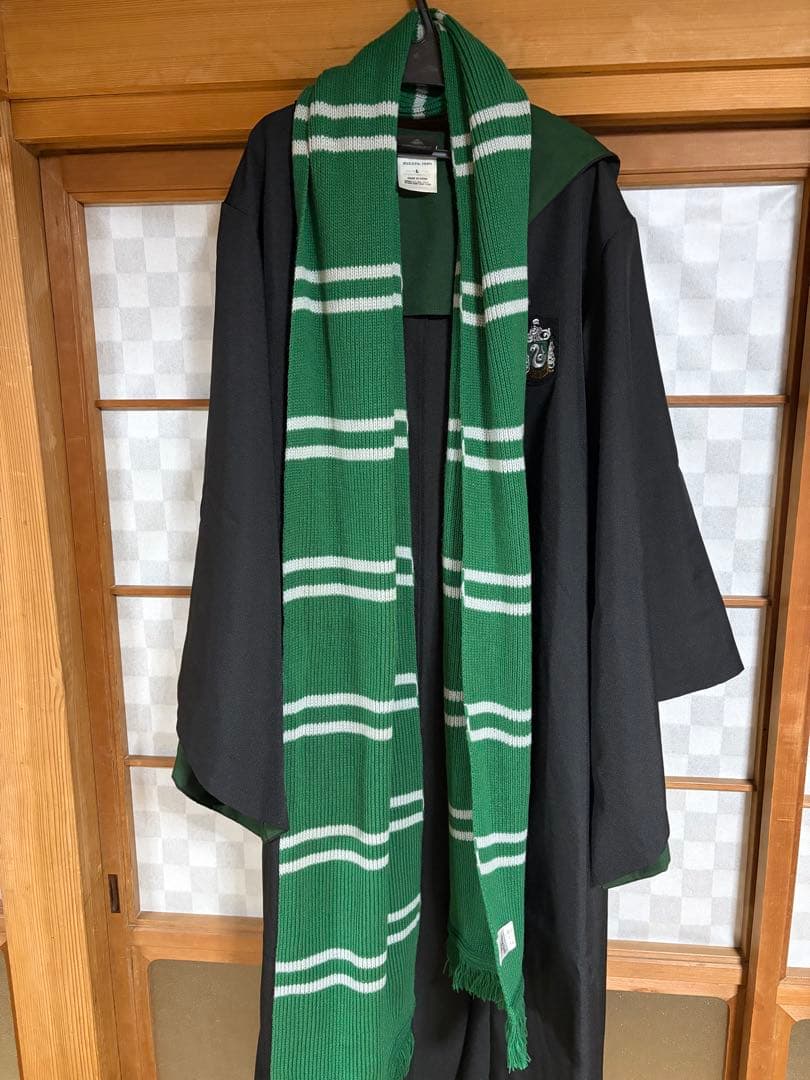 USJ スリザリン フード付きローブ　マフラーセット