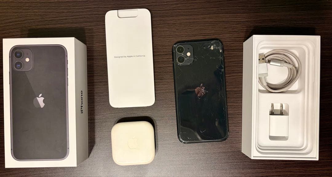 【ジャンク品】 iPhone 11 128GB（ケースあり）
