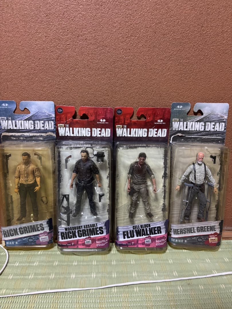 ウォーキング・デッド フィギュア4体セット