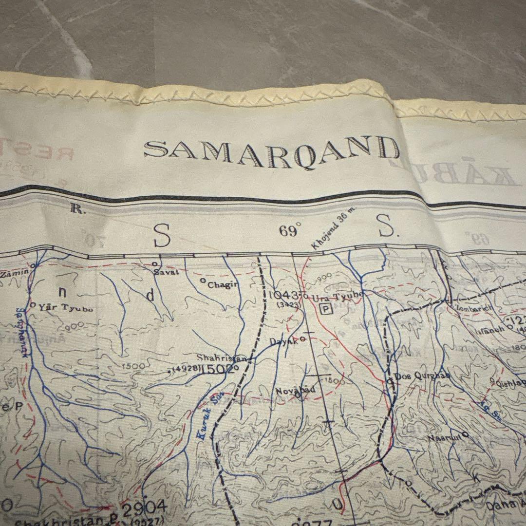 イギリス軍 エスケープ マップ RAF 1950s 英空軍