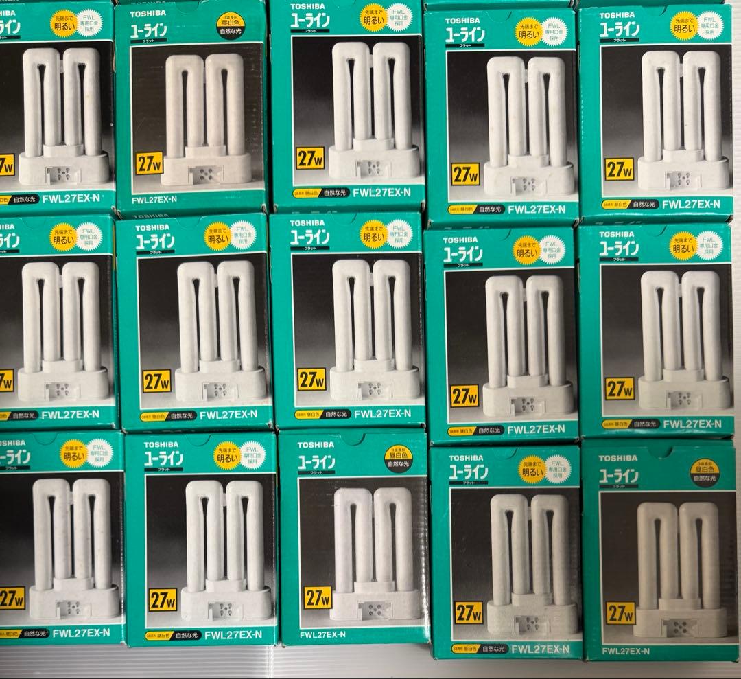 東芝 FWL27EX-N 30個 ユーラインプラット 未使用