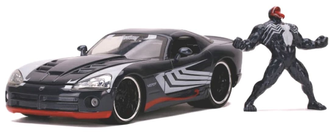 【美品】JADA　SPIDERMAN VENOM&2008 DODGEVIPER