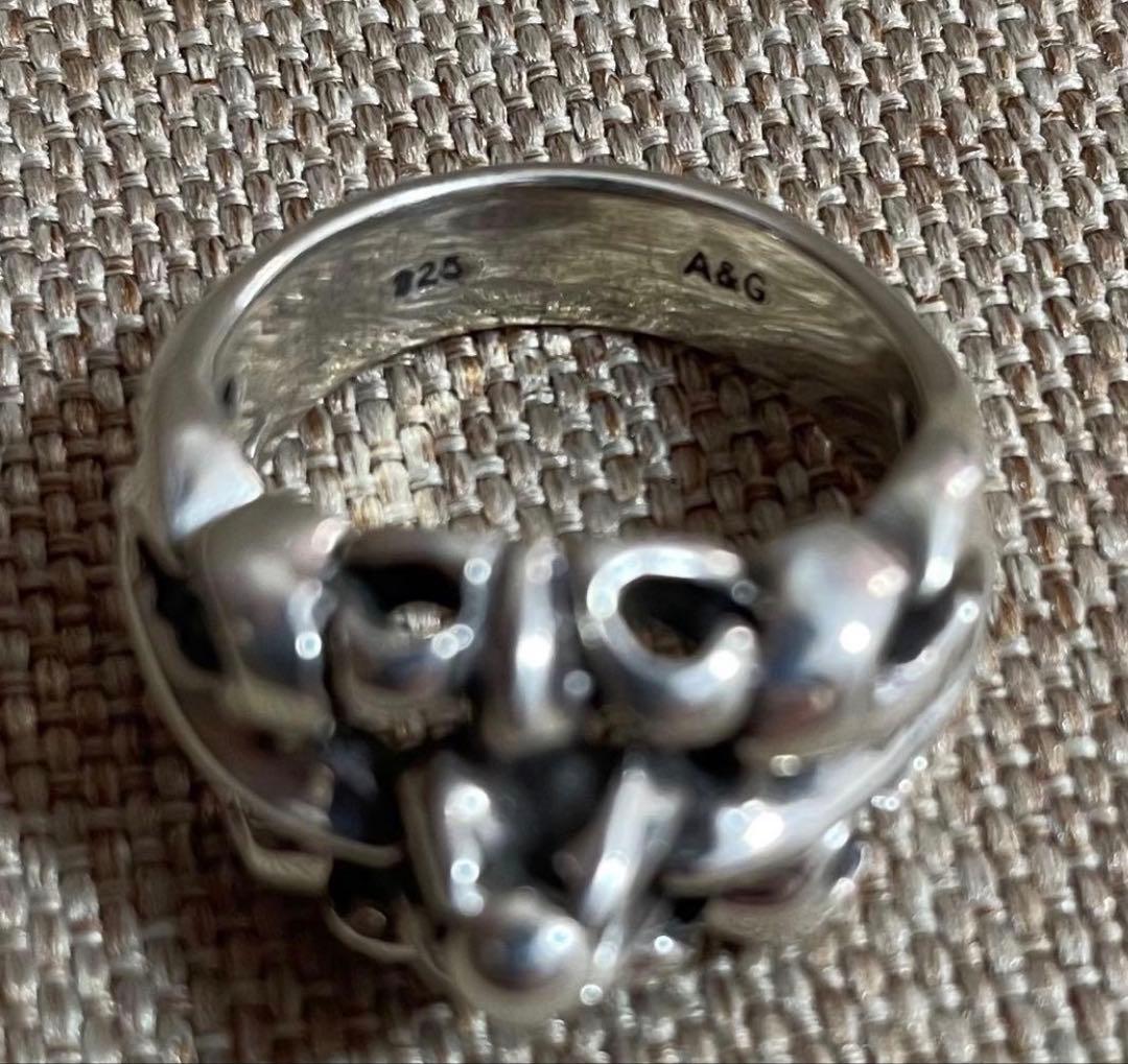 A&G 19号　リング　シルバー925 刻印あり
