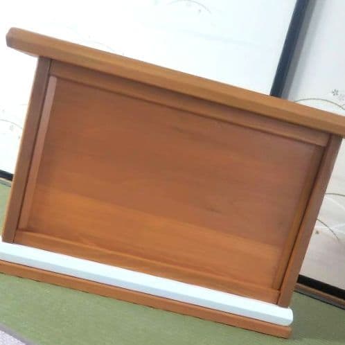 木製家具ハンドメイド/落語テーブル/文机/ボックス型テーブル/飾りテーブル/机