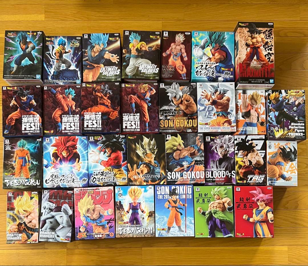 ドラゴンボールフィギュア　まとめ売り30体