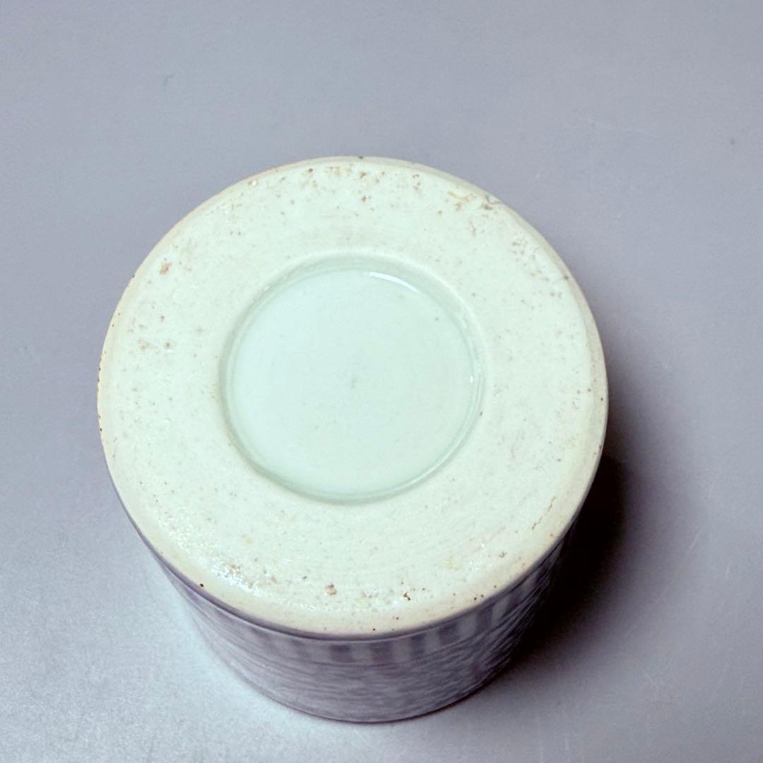 古伊万里　極上品　染付蛸唐草文様火入れ　灰入れ　江戸期　骨董　古美術コレクション